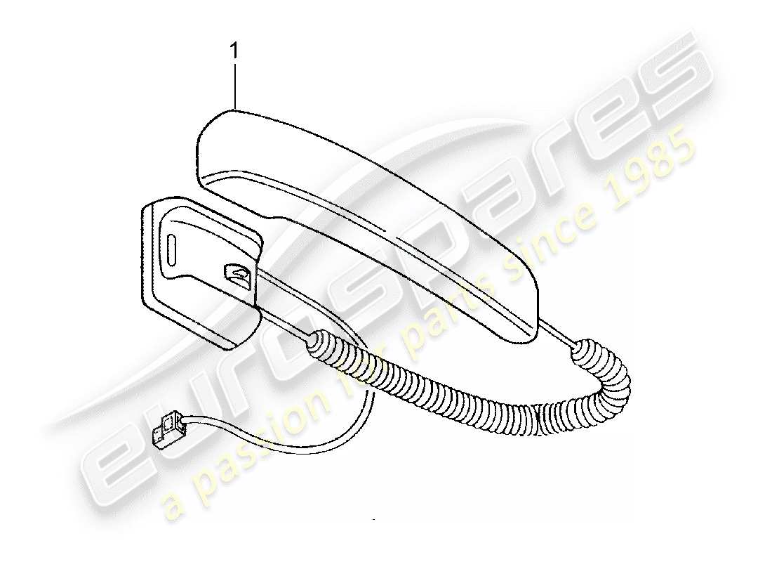 porsche 1993 (tequipment) modulo diagramma delle parti