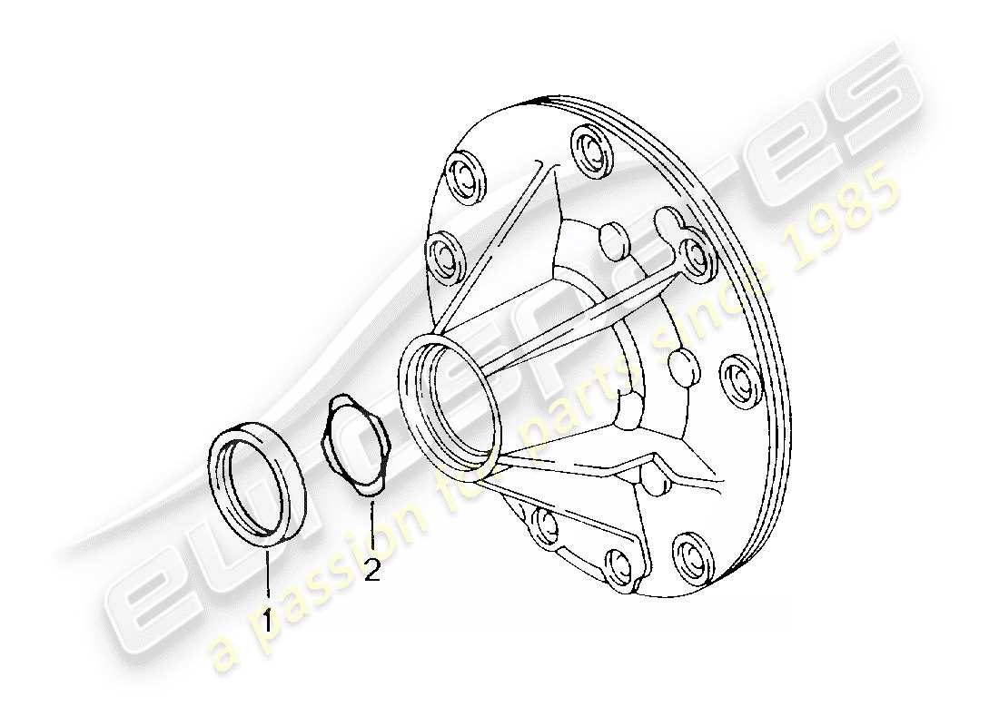 porsche 2004 (986 boxster) tiptronic - - pompa olio diagramma delle parti