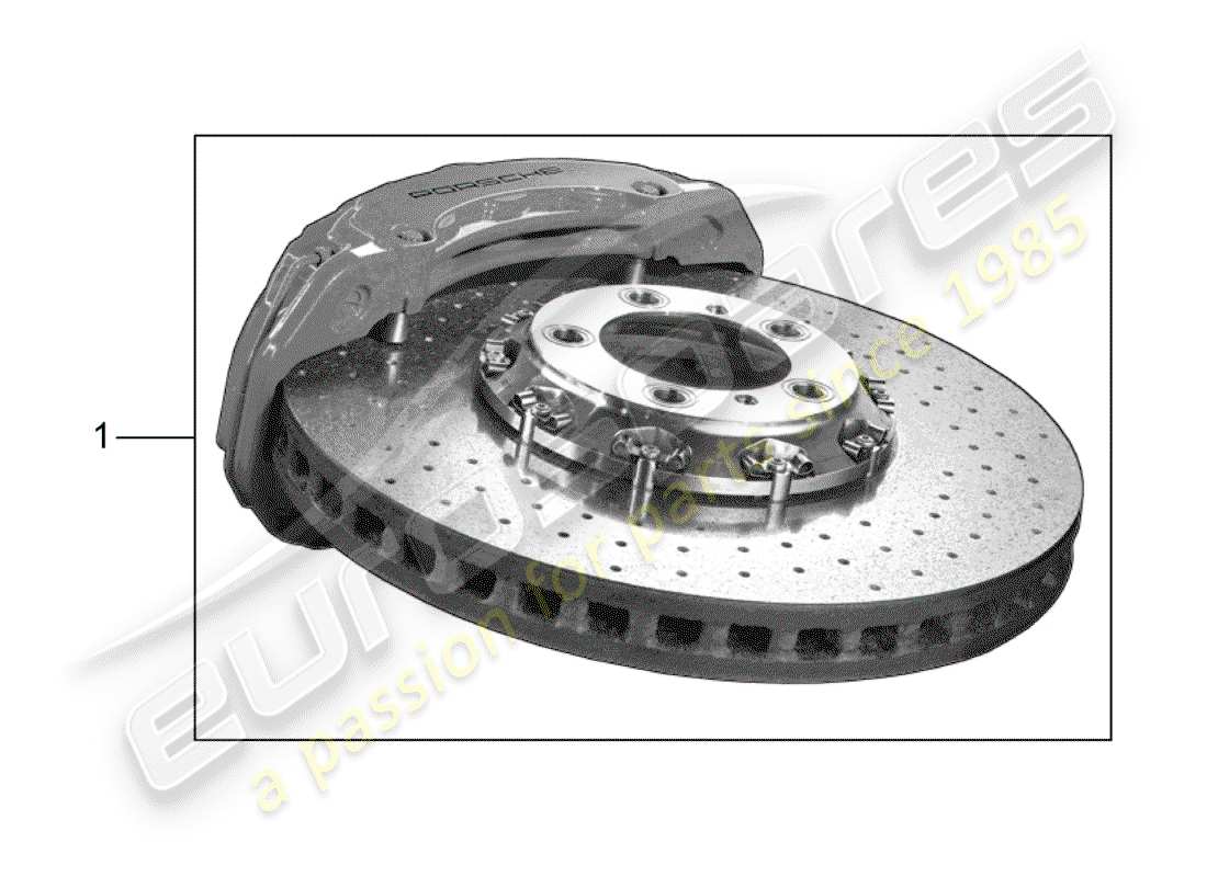 porsche 2016 (tequipment panamera) freno diagramma delle parti