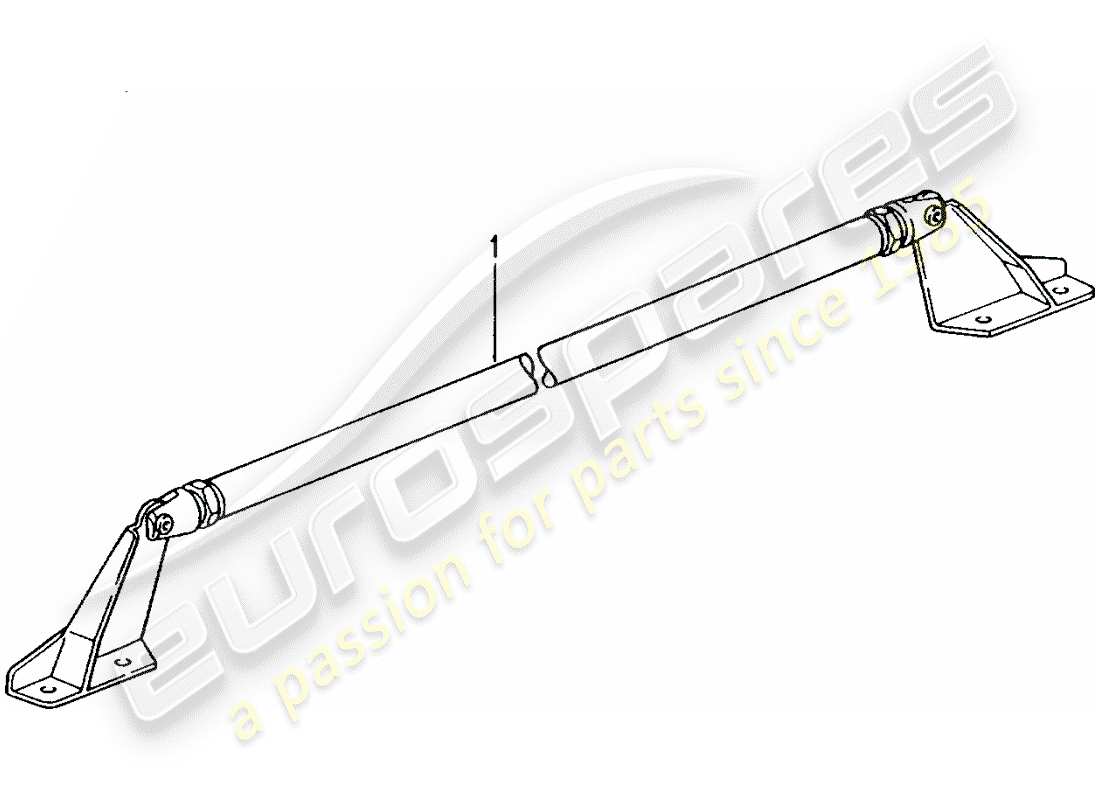 porsche 1994 (tequipment) punte a cupola diagramma delle parti