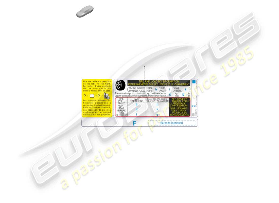 porsche 2019 (992-1) segnali/avvisi d >>- 12.12.2021 diagramma delle parti
