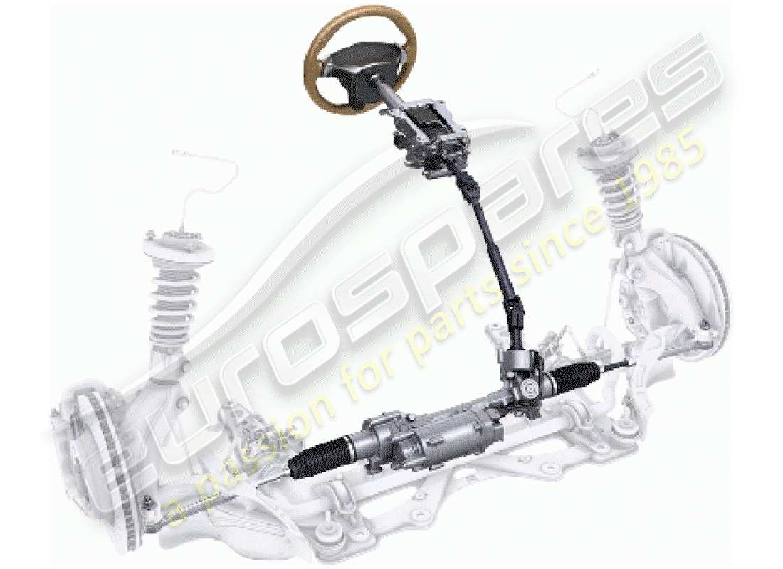 porsche 2016 (tequipment macan) servosterzo diagramma delle parti