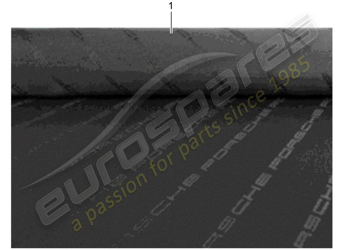 porsche classic accessories (2019) sedile anteriore - parti singole - tessuto schema delle parti