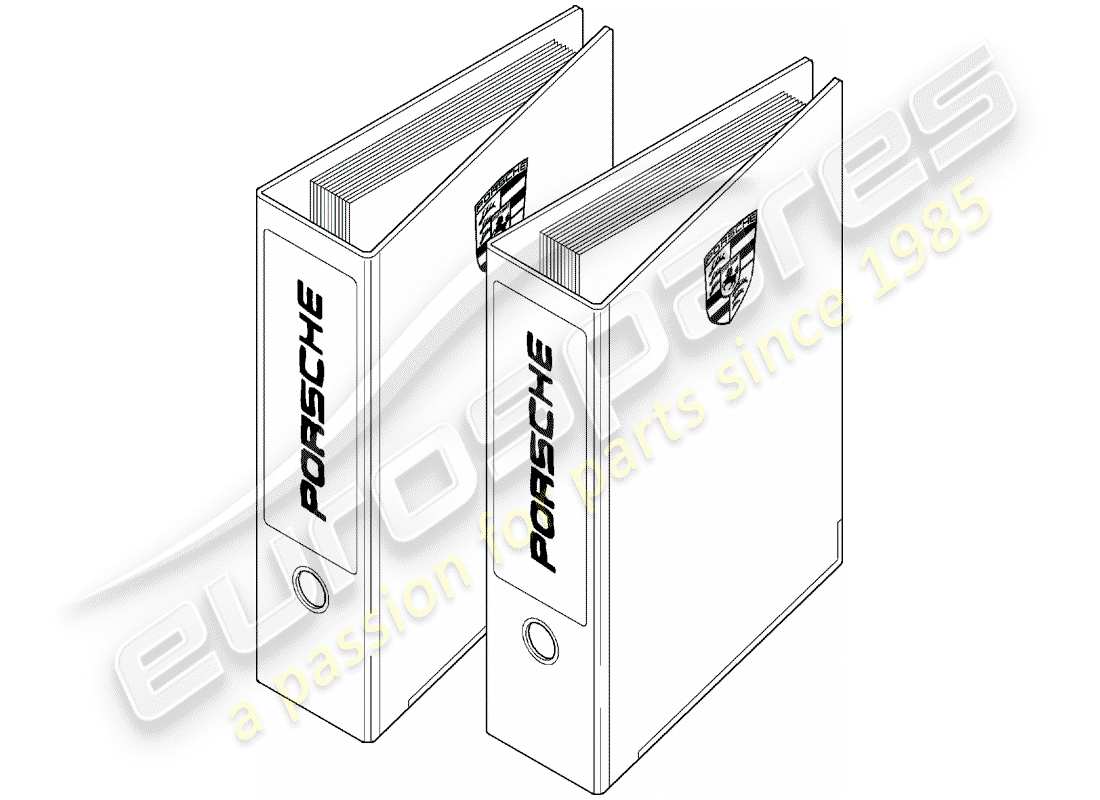 porsche 2003 (after sales literature) aiuti per l'organizzazione diagramma delle parti
