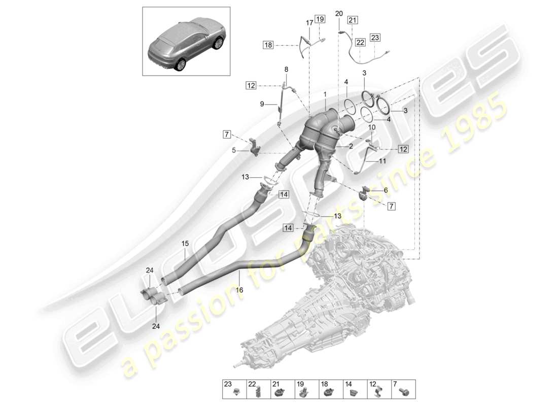 diagramma della parte contenente il codice parte 95b253300p