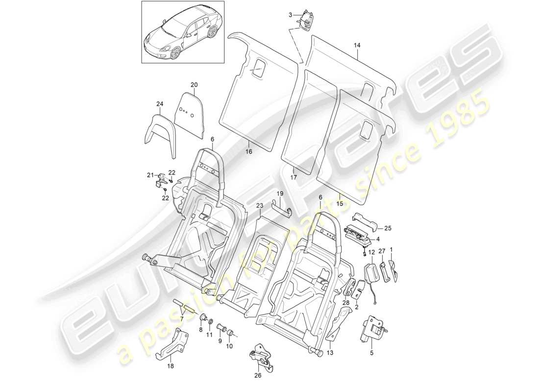 diagramma della parte contenente il codice parte 970 522 013 00 5q0