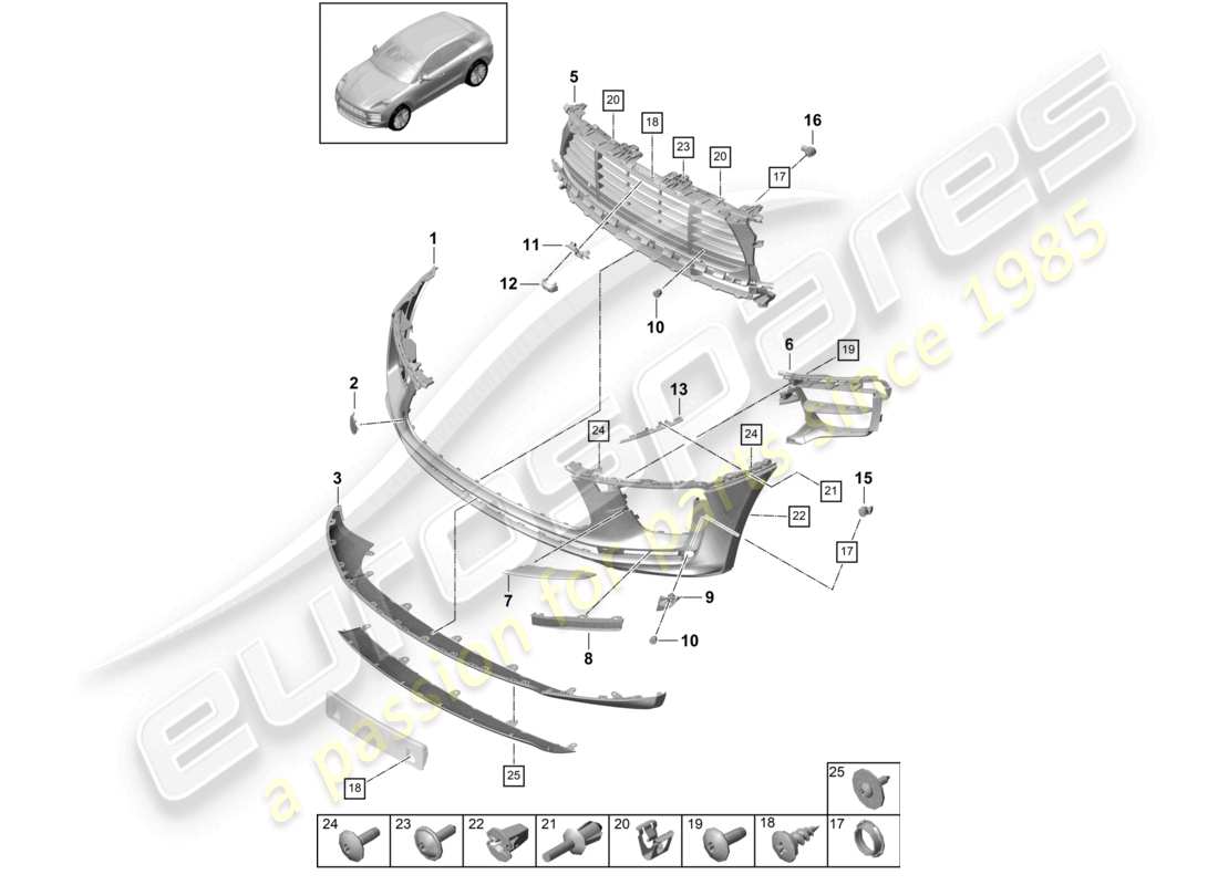 diagramma della parte contenente il codice parte 99950783609