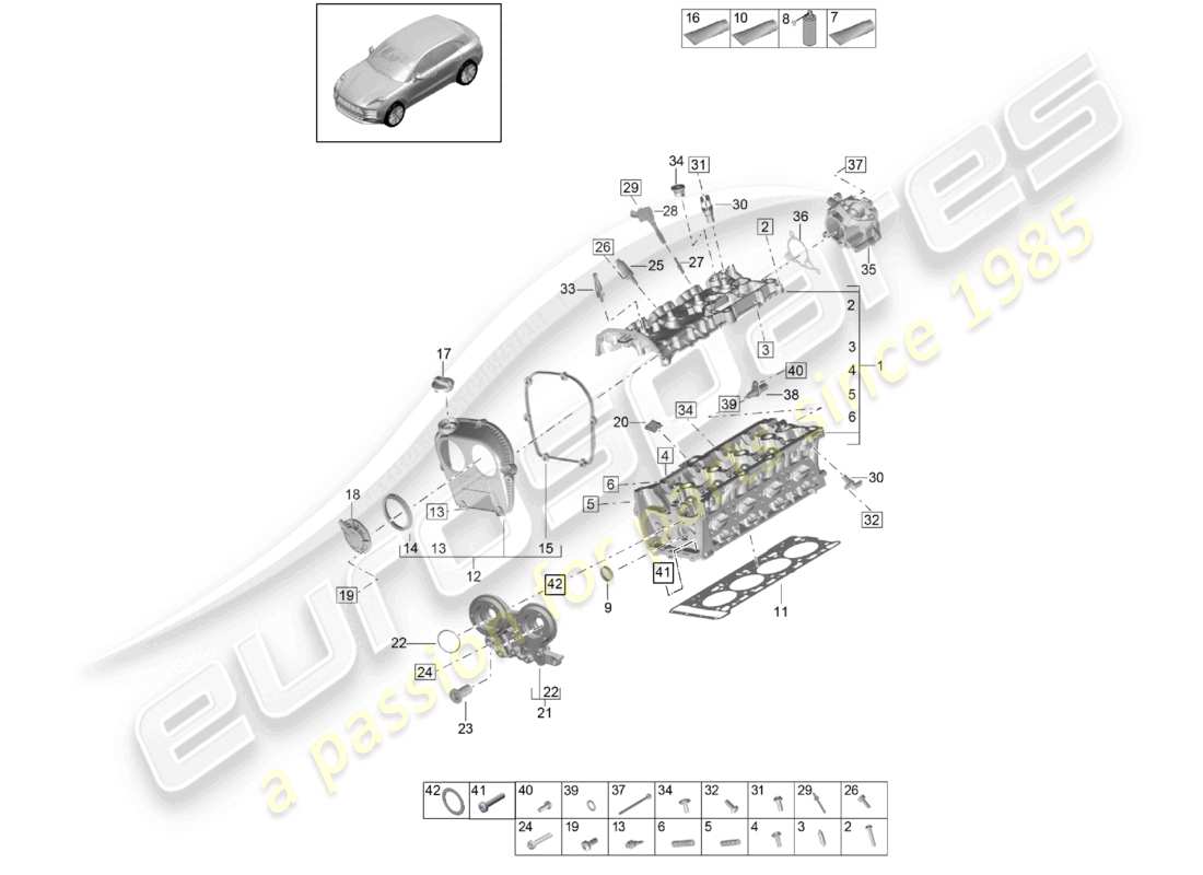diagramma della parte contenente il codice parte 9a7103269