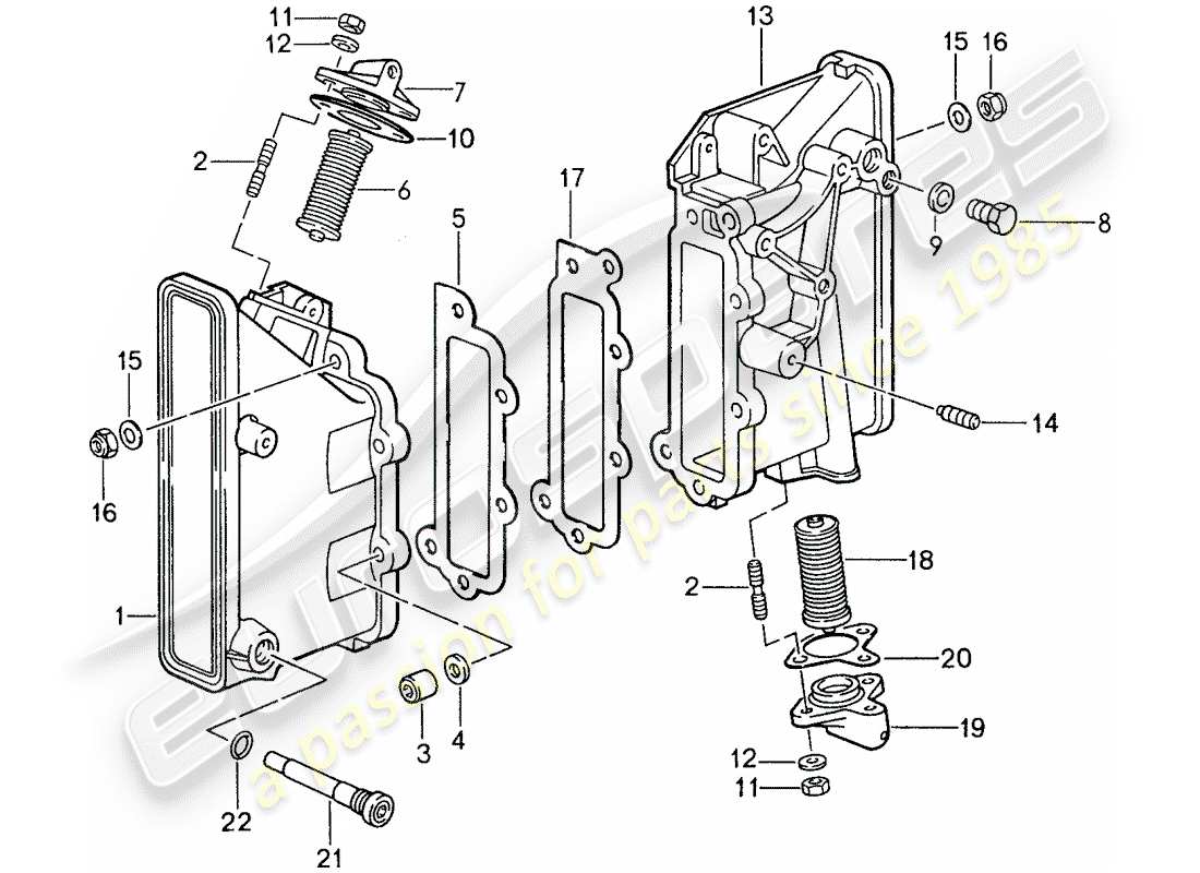 diagramma della parte contenente il codice parte 99913403602