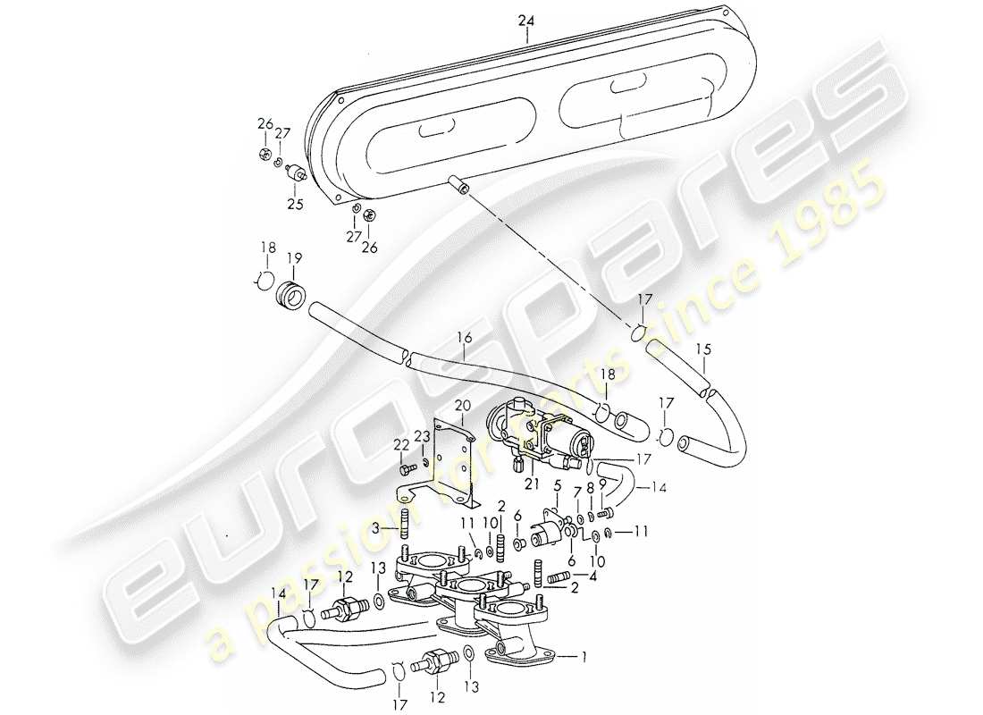 diagramma della parte contenente il codice parte 90510803104