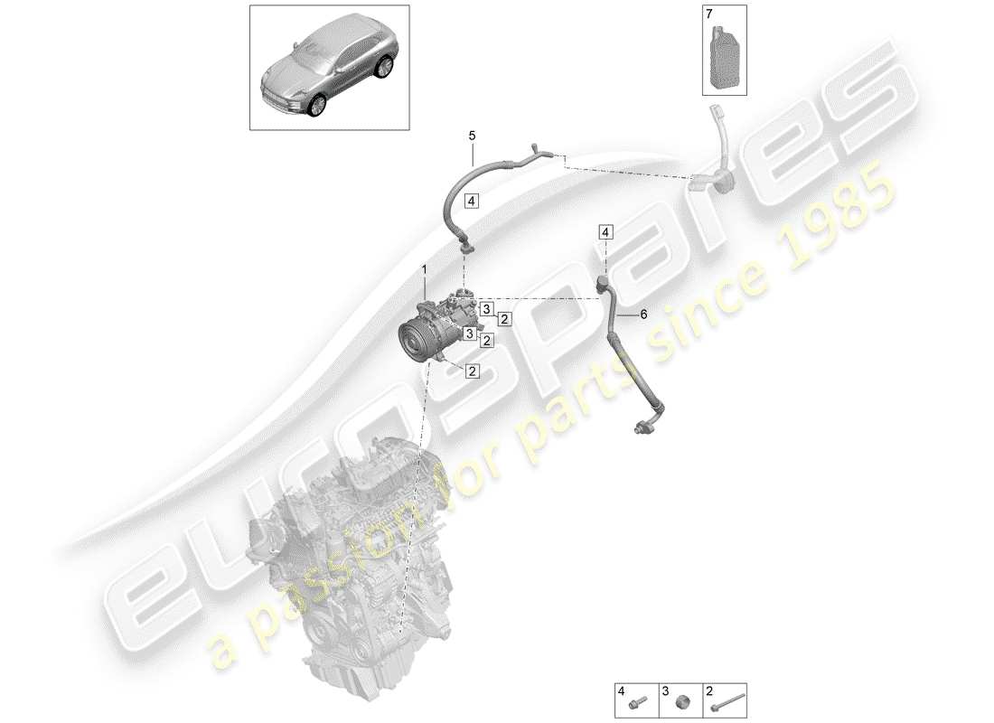 diagramma della parte contenente il codice parte 8t0260805nx