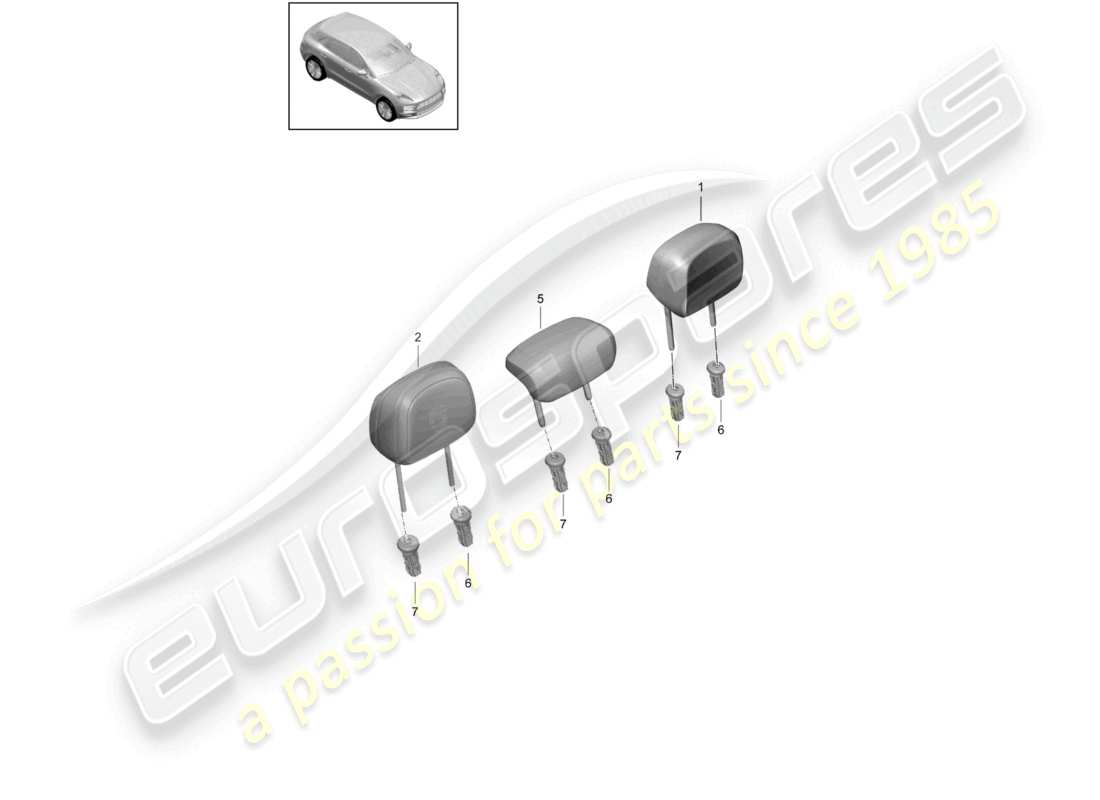 diagramma della parte contenente il codice parte 95b885901 ot5