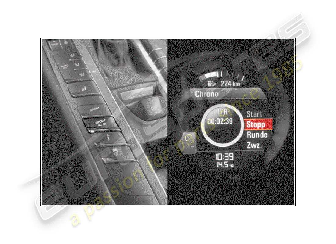porsche 2016 (tequipment macan) schema delle parti del kit di installazione