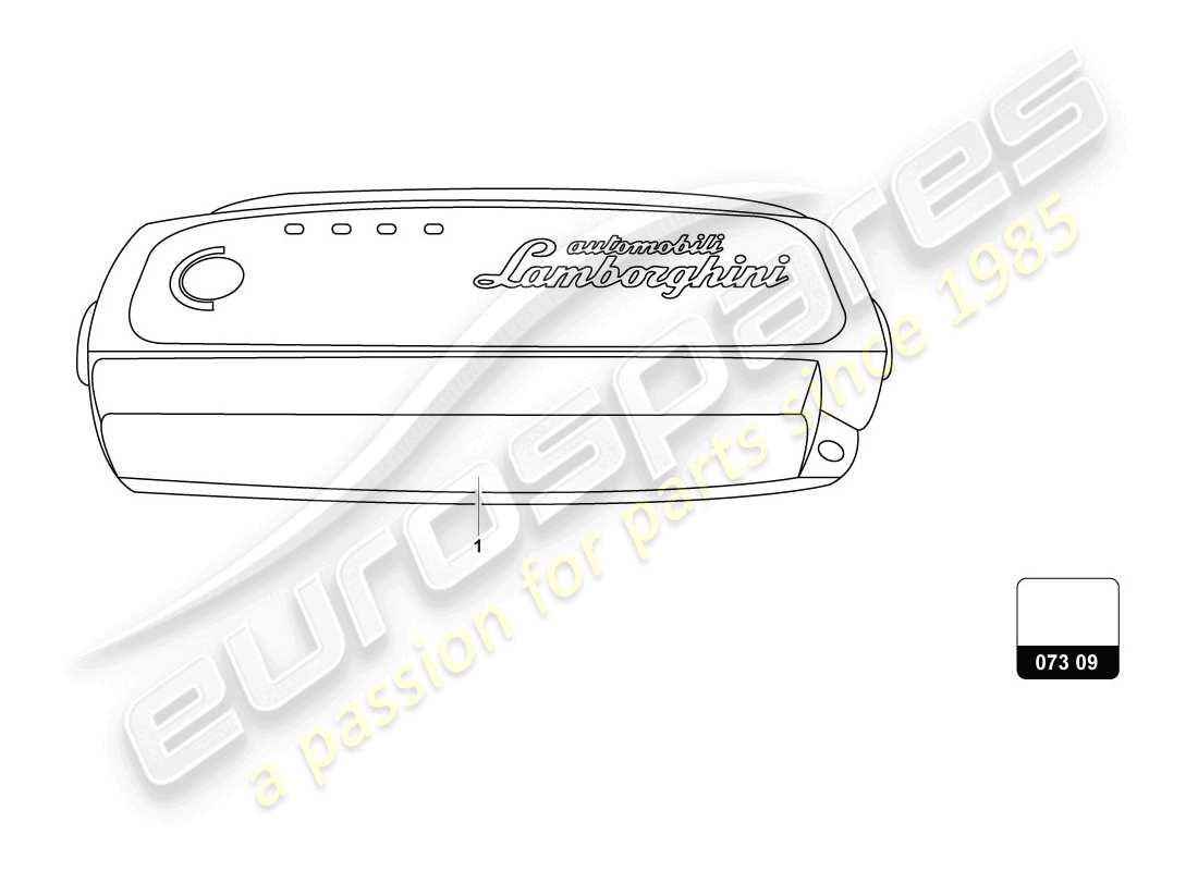 lamborghini urus (accessories) caricabatterie diagramma delle parti