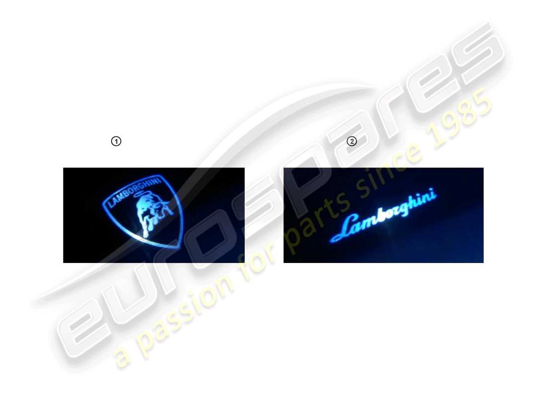 lamborghini huracan lp600-4 zhong coupe (accessories) schema delle parti del kit retrofit