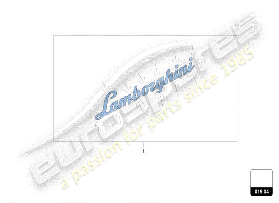 lamborghini huracan lp600-4 zhong coupe (accessories) sistema di illuminazione schema delle parti