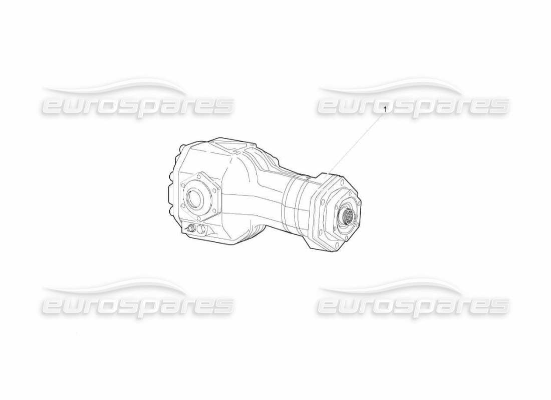 lamborghini murcielago lp670 schema delle parti del gruppo differenziale anteriore