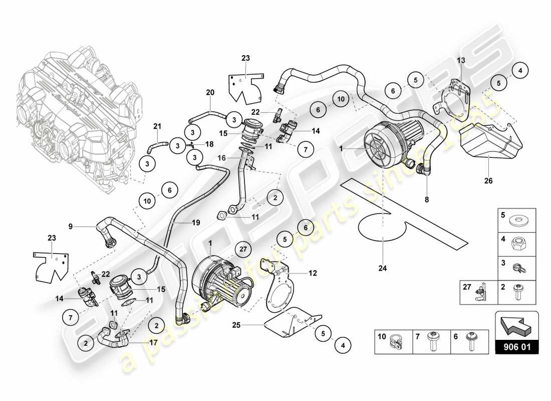 diagramma della parte contenente il codice parte 470133898a