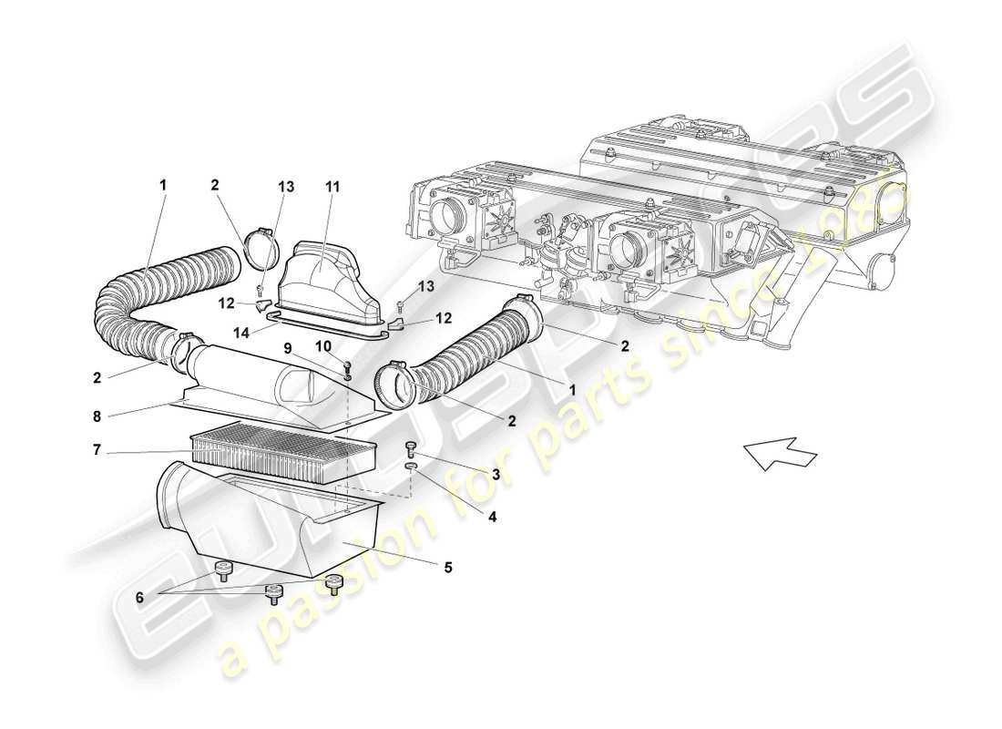 diagramma della parte contenente il codice parte 07m129627