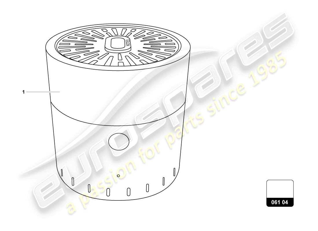 lamborghini urus (accessories) ventola diagramma delle parti