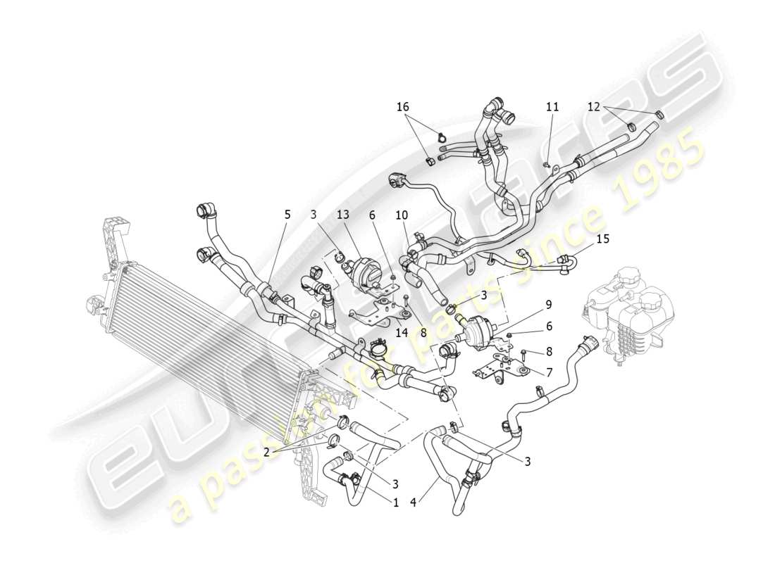 diagramma della parte contenente il codice parte 675000658