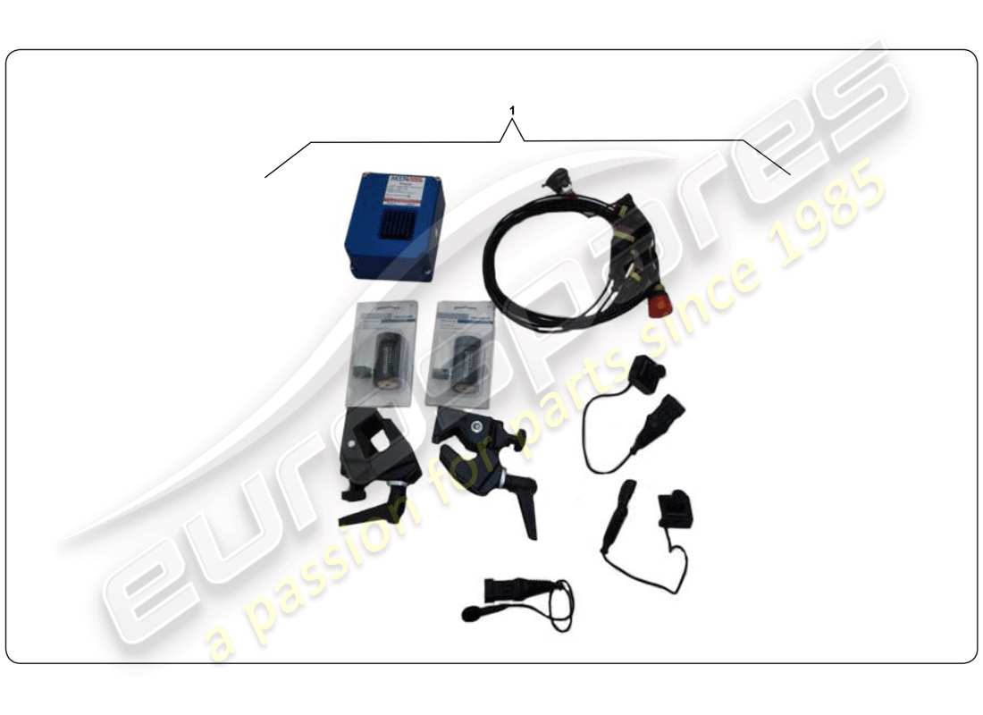 lamborghini super trofeo (2009-2014) data logger visus schema delle parti