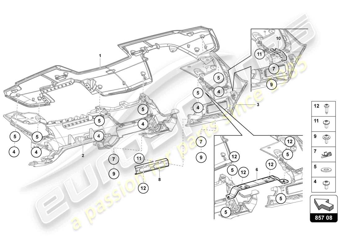 diagramma della parte contenente il codice parte n10595002