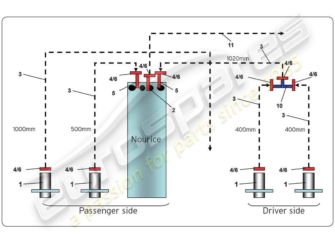 diagramma della parte contenente il codice parte 400201413