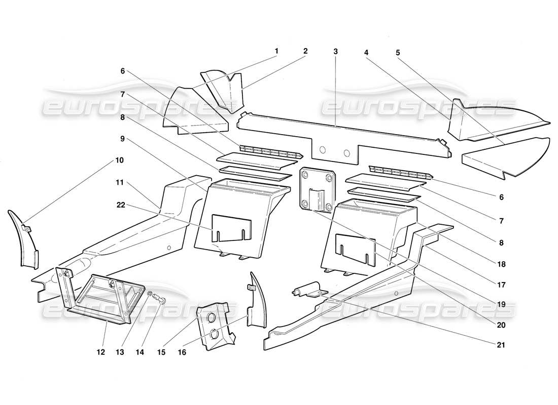 diagramma della parte contenente il codice parte 009458230