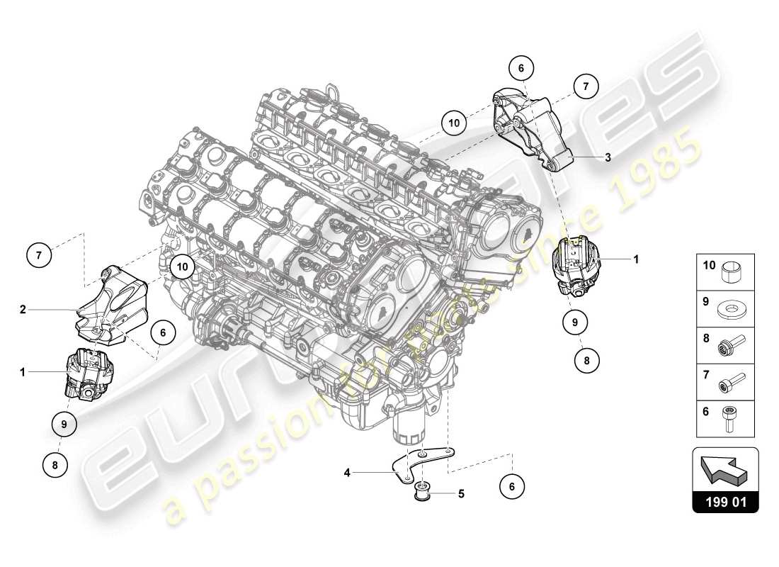 diagramma della parte contenente il codice parte n90904501