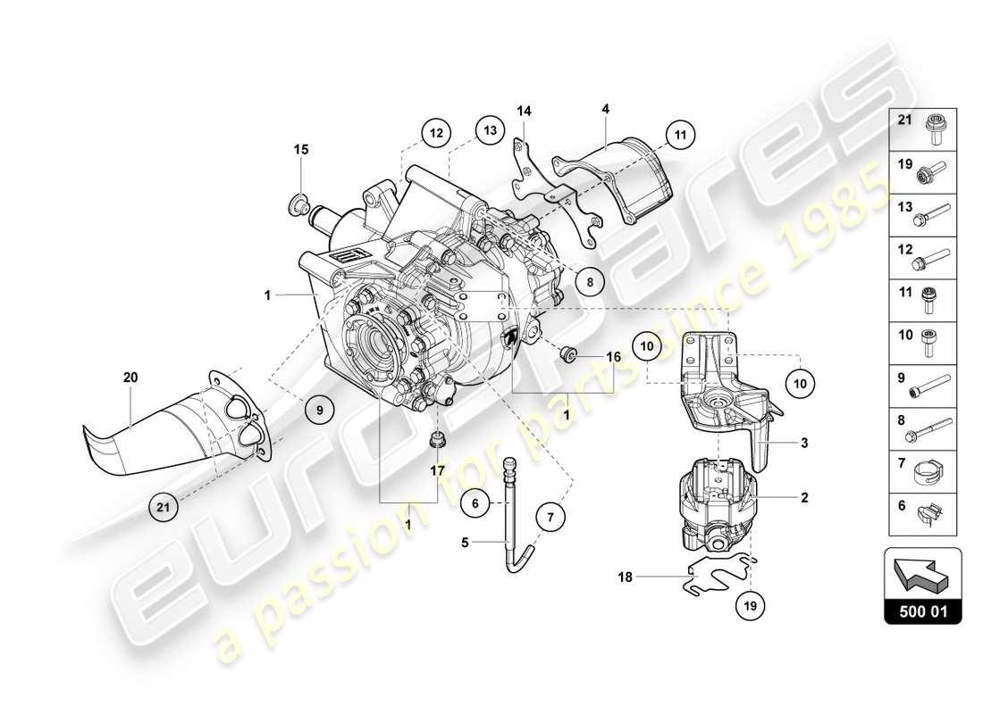 diagramma della parte contenente il codice parte n90961103