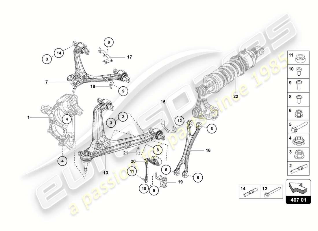 diagramma della parte contenente il codice parte wht004995