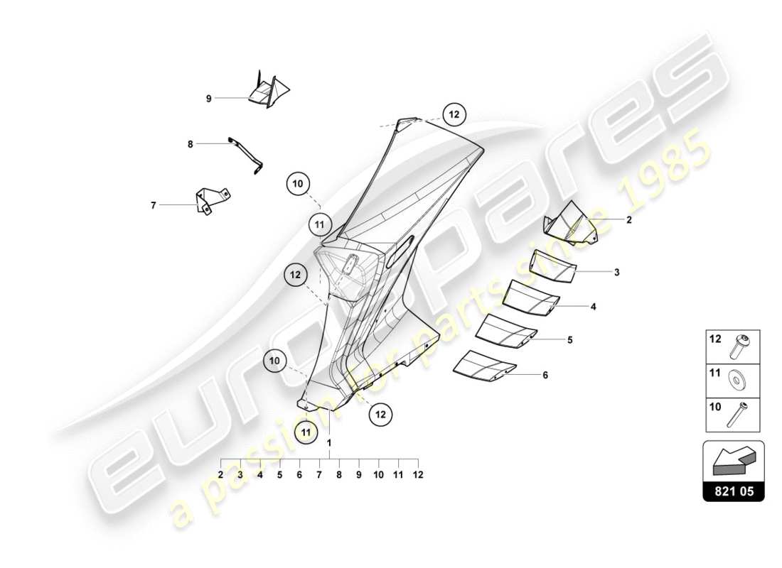 diagramma della parte contenente il codice parte 470853626c