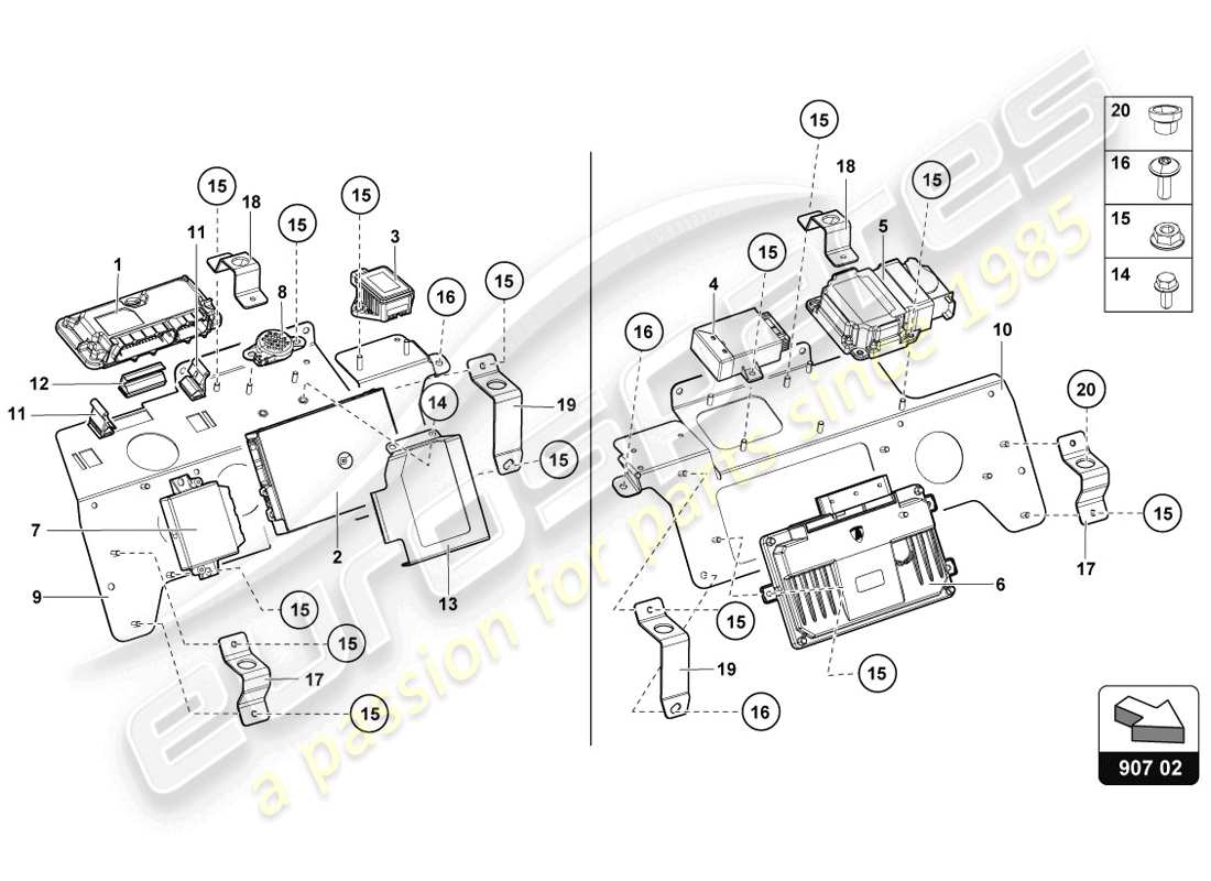 diagramma della parte contenente il codice parte 470919475