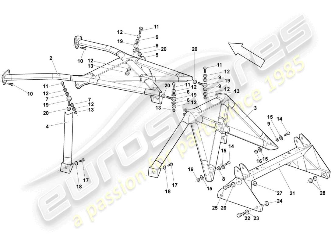 diagramma della parte contenente il codice parte 0041016911