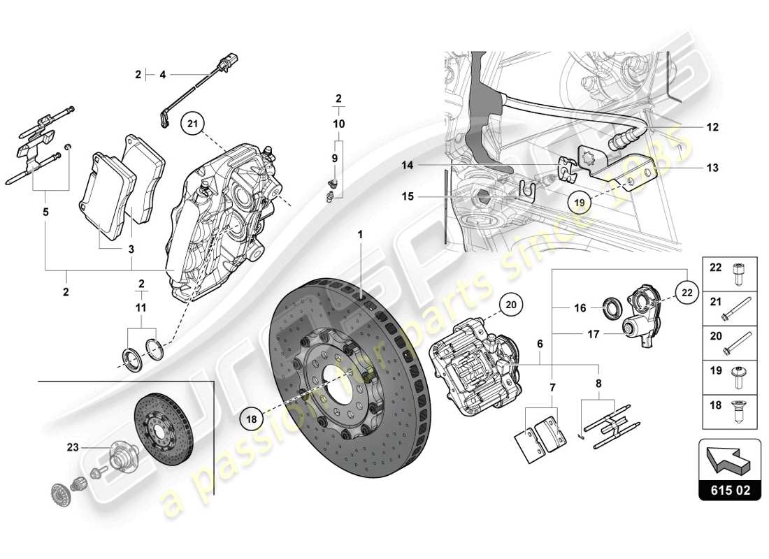 diagramma della parte contenente il codice parte 470615406e