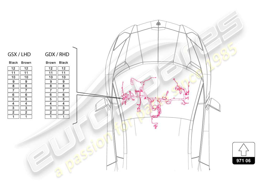 lamborghini lp720-4 coupe 50 (2014) fusibili schema delle parti