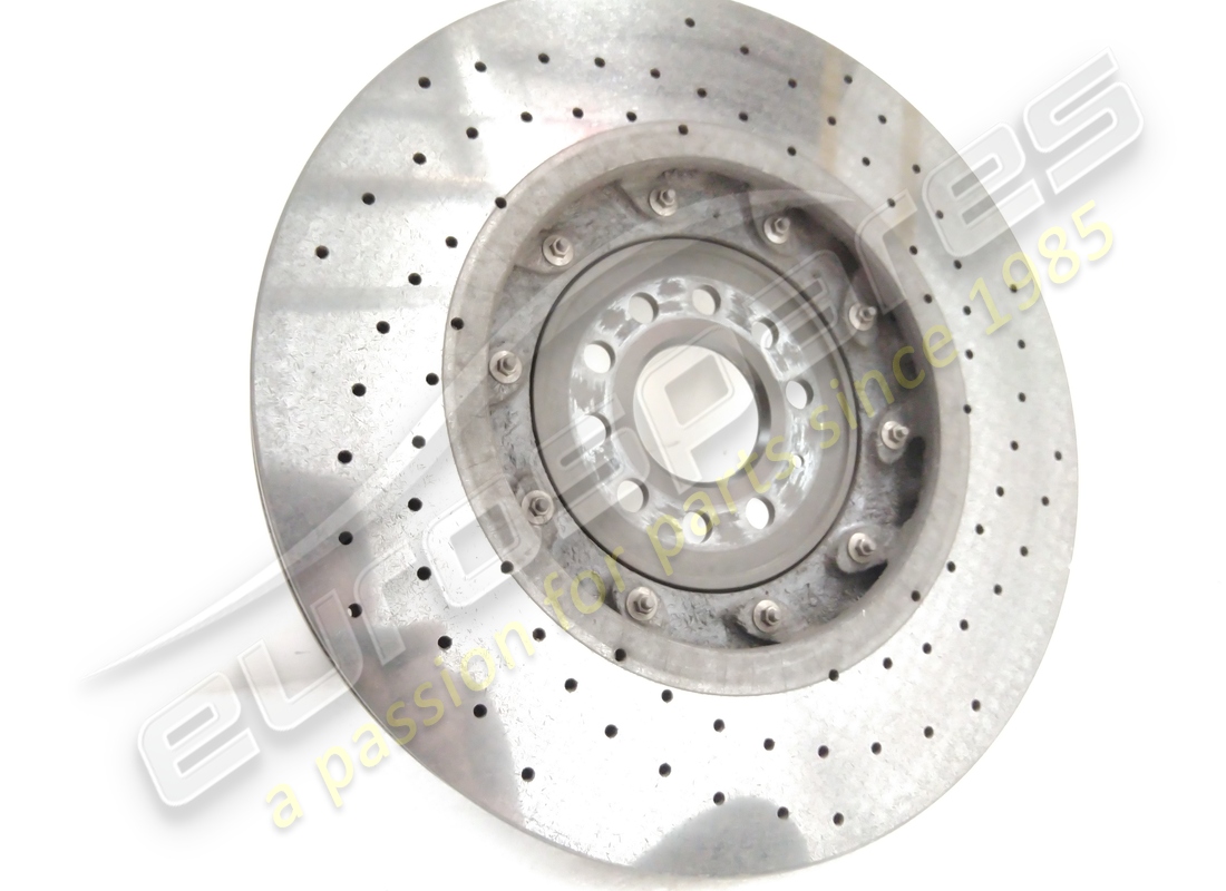 disco freno anteriore sx in ceramica usato lamborghini (ventilato). numero parte 470615301g (4)