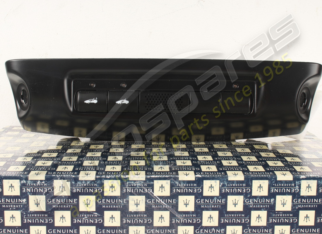 nuovo (altro) maserati placca pulsantiera nera. numero parte 69330500 (6)