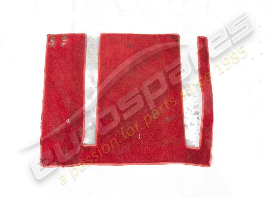 set di tappeti anteriori sinistro e destro ferrari usati. numero parte 95999641a (2)