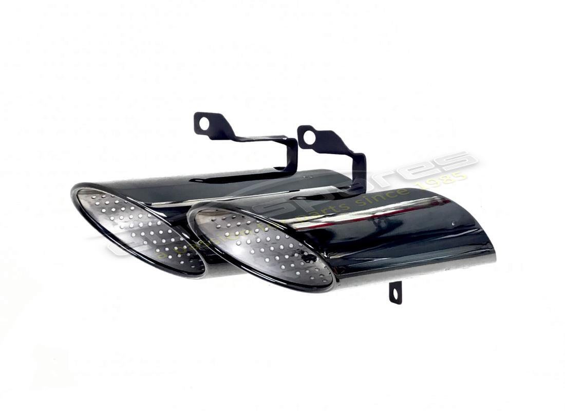 nuovo lamborghini rivestimento,tubo di coda destro nero lucido. numero parte 4t0253698b (1)