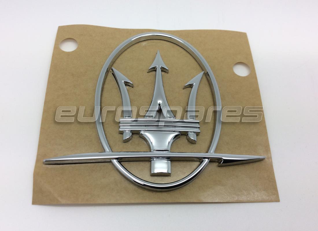 nuovo maserati stemma ovale tridente con fr. numero parte 89095300 (1)