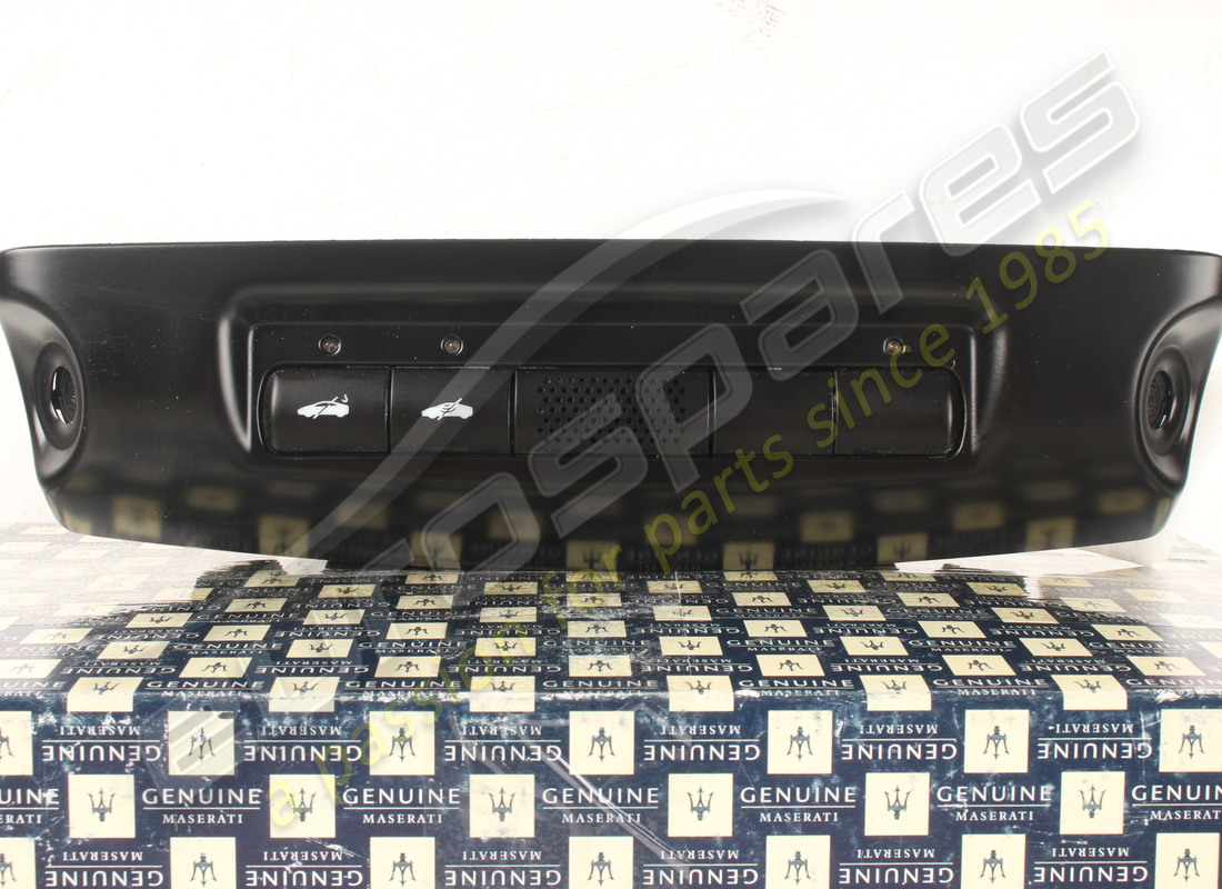 nuovo (altro) maserati placca pulsantiera nera. numero parte 69330500 (4)