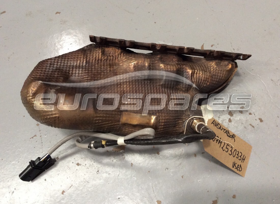 collettore di scarico lamborghini usato. numero parte 07m253033h (1)