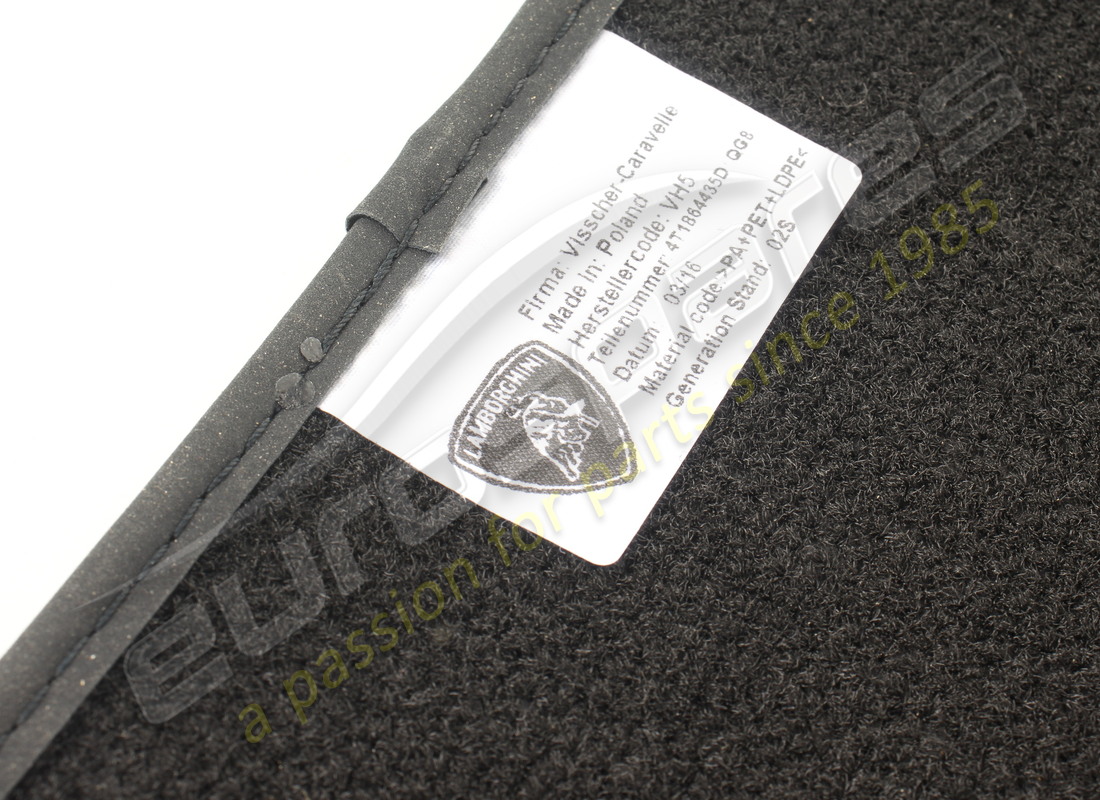 nuovi lamborghini 1 set di tappetini. numero parte 4t1864435dqg8 (7)