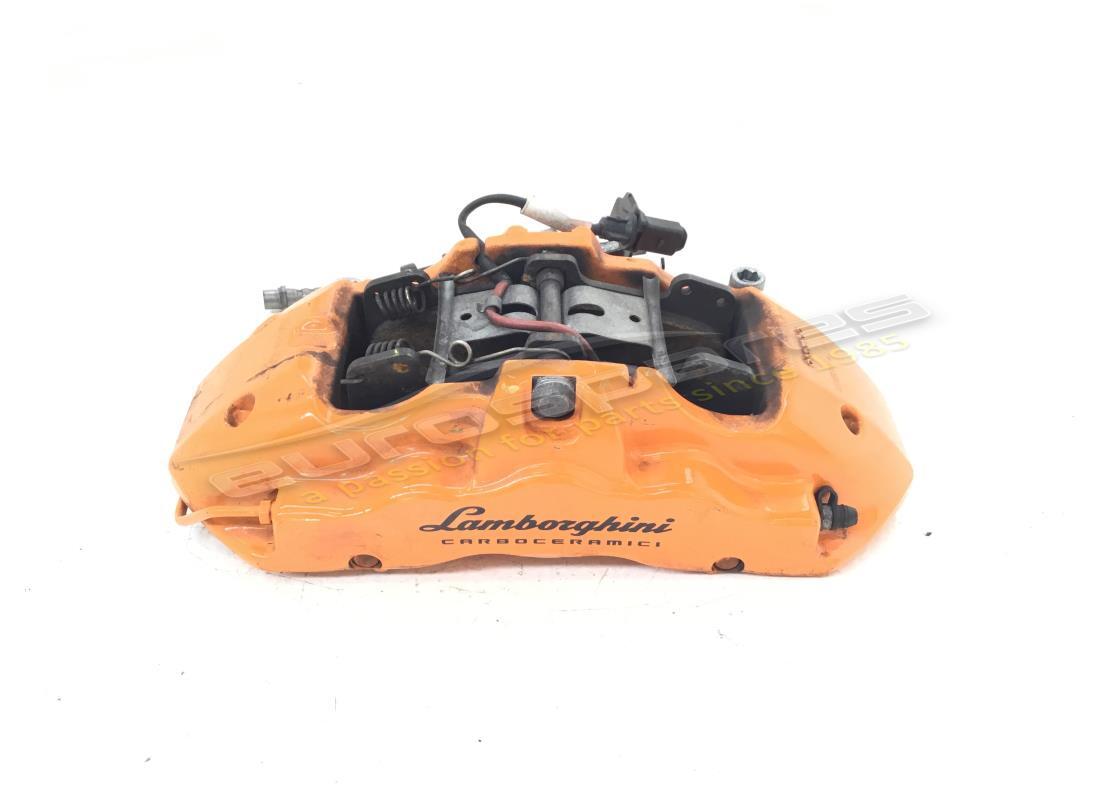 usata lamborghini pinza freno ceramica arancio. numero parte 4t0615106cd (1)