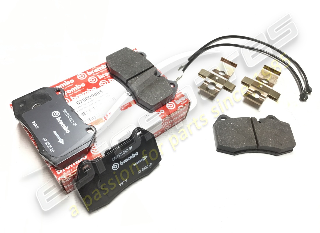 nuovo set di ferrari pastiglie per pinza anteriore. numero parte 70000885 (1)