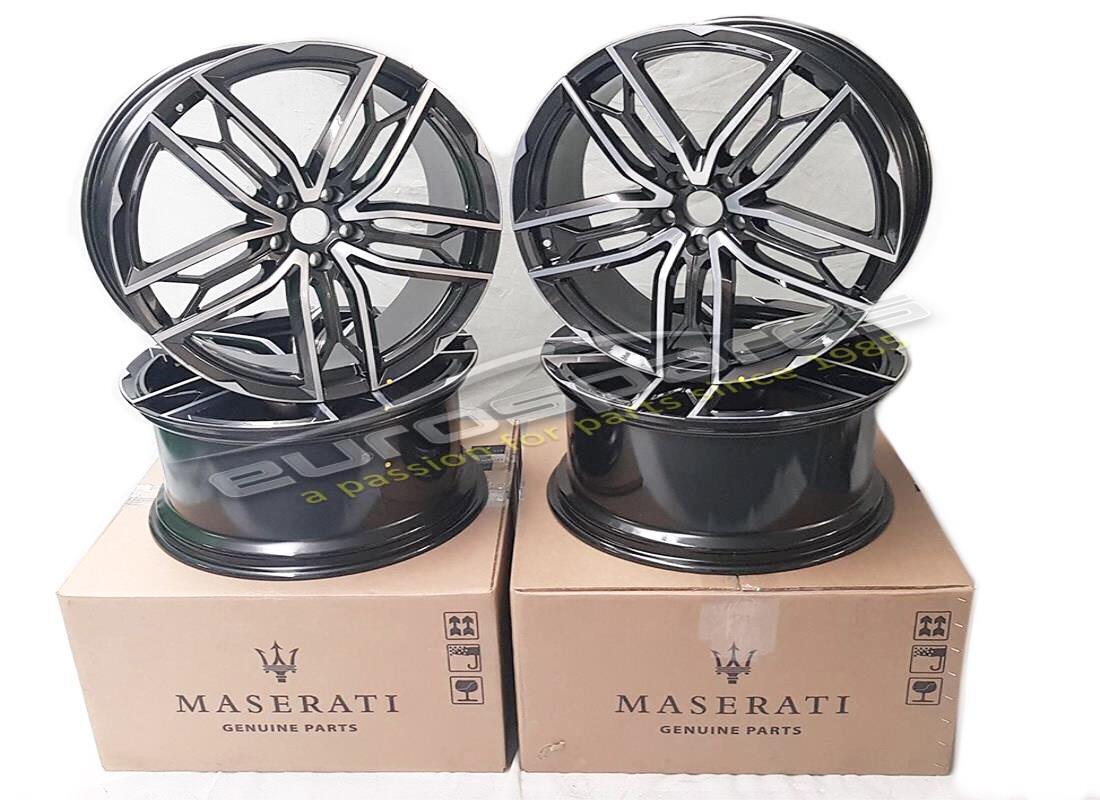 nuovo set maserati 21'' ruote (atlante). numero parte 9801560711 (1)