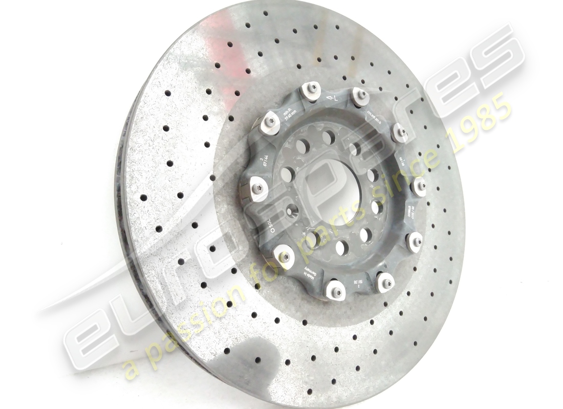 disco freno anteriore sx in ceramica usato lamborghini (ventilato). numero parte 470615301g (2)