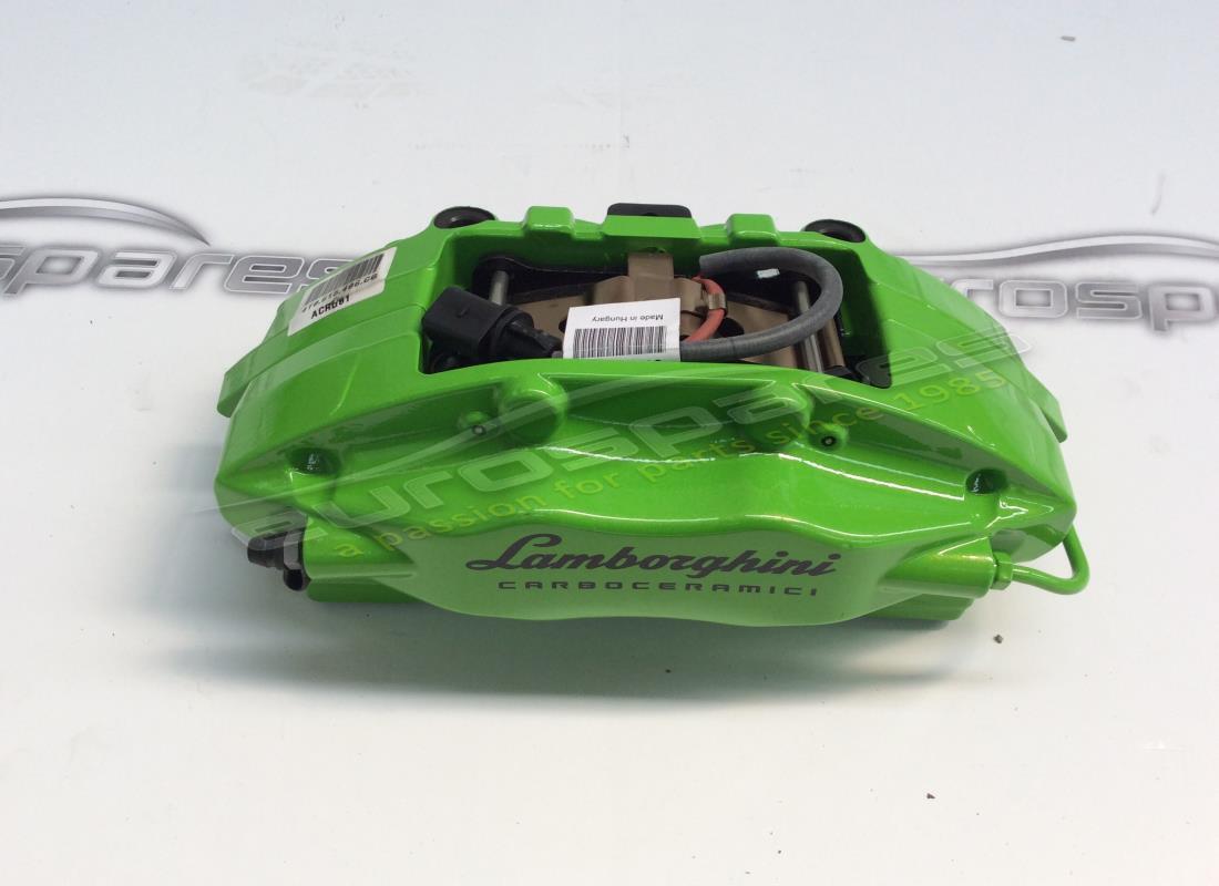 nuova pinza posteriore lamborghini in verde. numero parte 4t0615406cg (1)